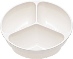 Matte 3-Divided Noodle Bowl